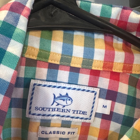 Southern Tide Vibrant Plaid Button-Down Shirt - Picture 2 of 2